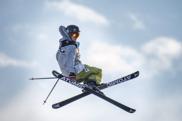140ft Ski Jump - Action shot